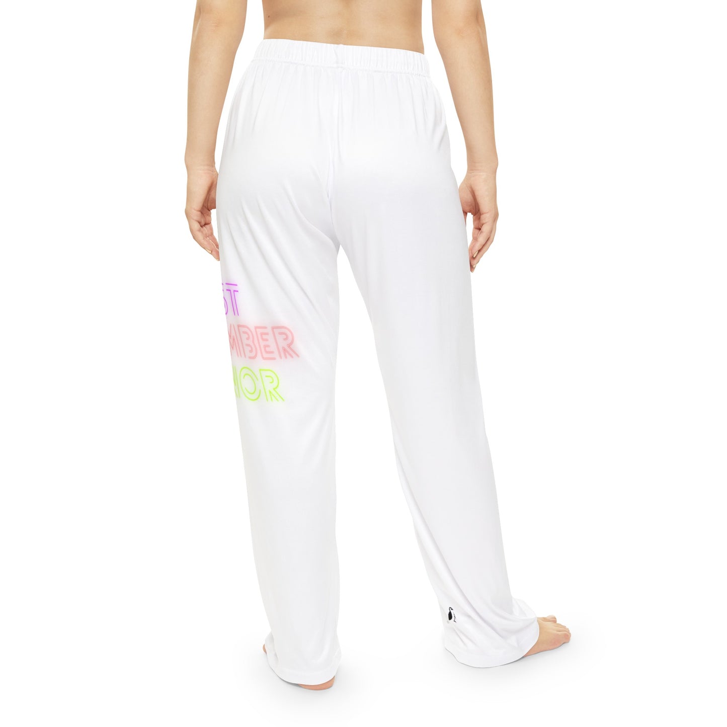 Women's Pajama Pants: Lost Remember Honor White