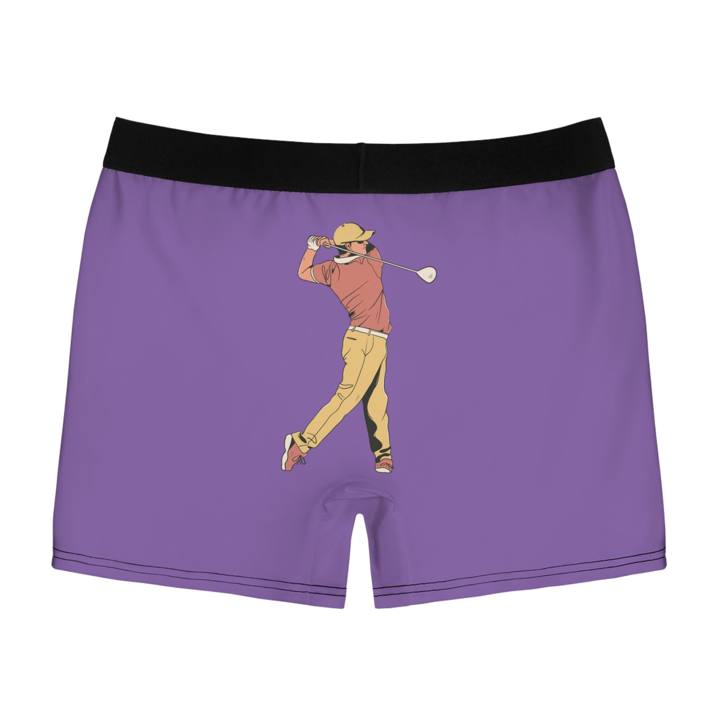 Men's Boxer Briefs: Golf Lite Purple