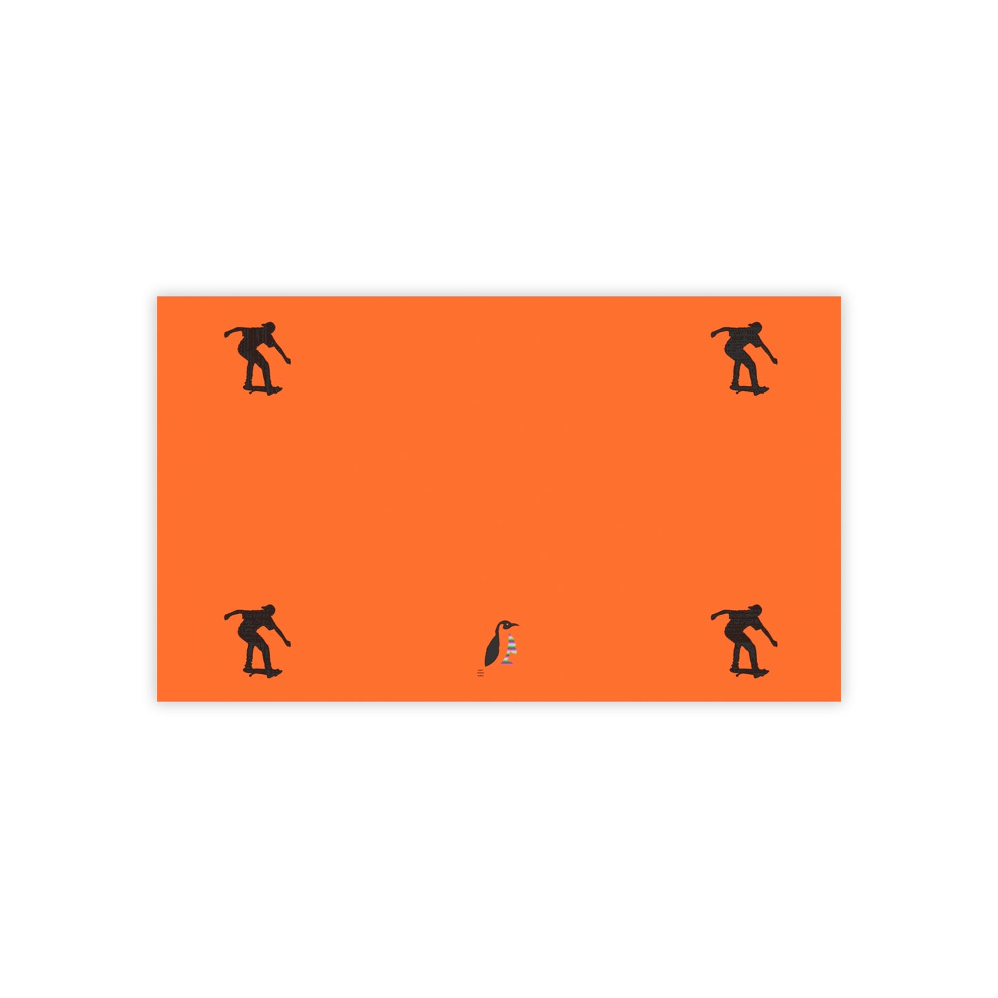 Post-it® Note Pads: Skateboarding Orange