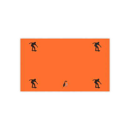 Post-it® Note Pads: Skateboarding Orange