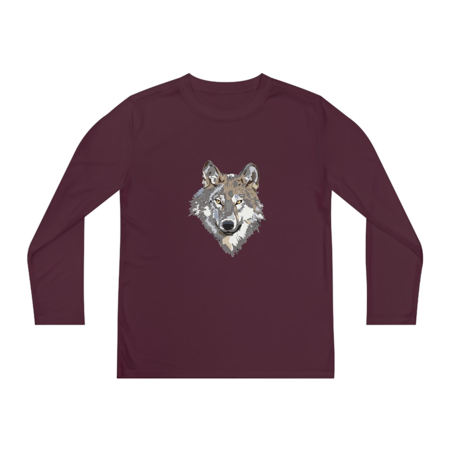 Youth Long Sleeve Competitor Tee: Wolves