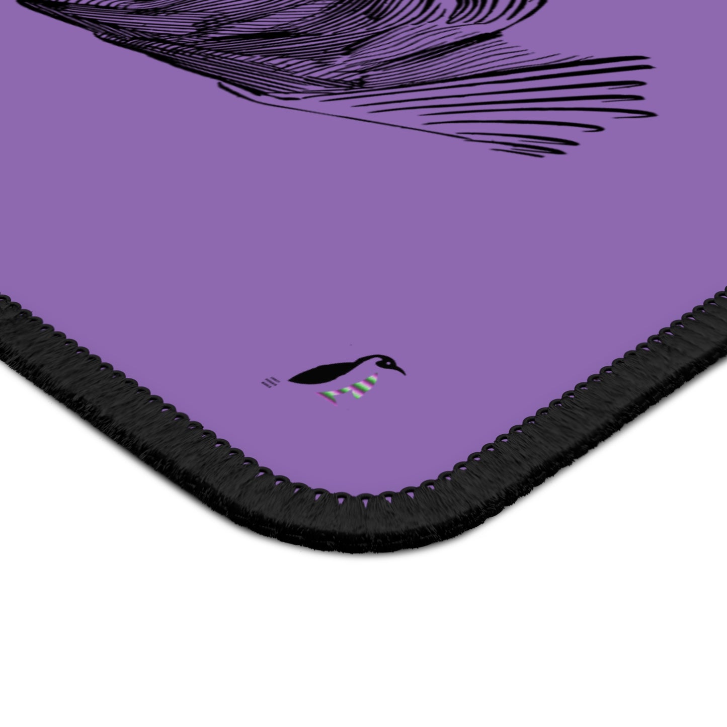 Gaming Mouse Pad: Writing Lite Purple