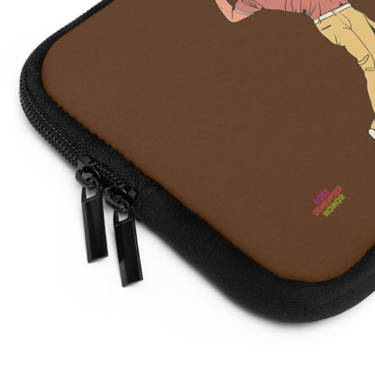 Laptop Sleeve: Golf Brown