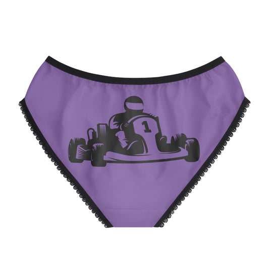 Women's Briefs: Racing Lite Purple