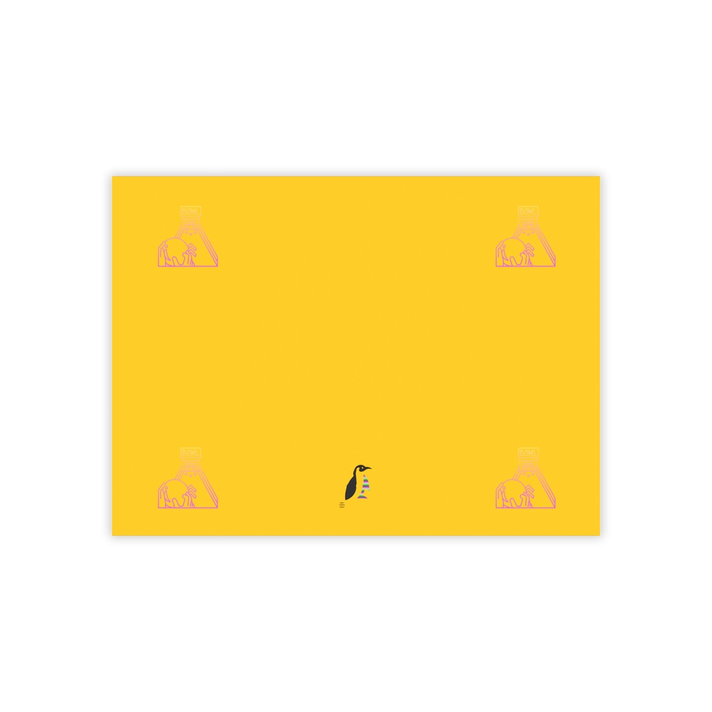 Post-it® Note Pads: Bowling Yellow