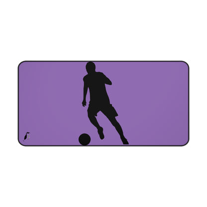 Desk Mat: Soccer Lite Purple