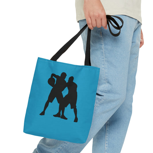 Tote Bag: Basketball Turquoise