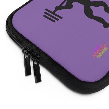 Laptop Sleeve: Weightlifting Lite Purple