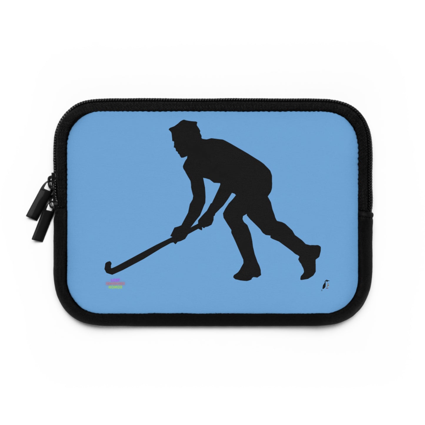 Laptop Sleeve: Hockey Lite Blue