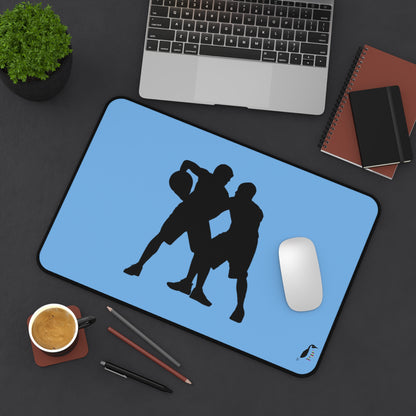 Desk Mat: Basketball Lite Blue