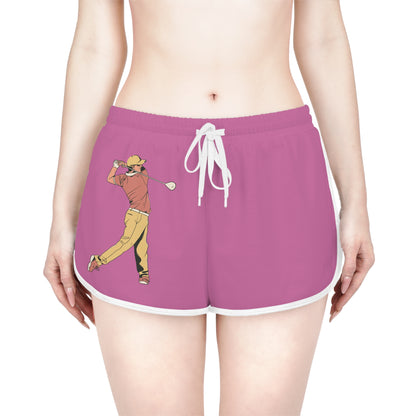 Women's Relaxed Shorts: Golf Lite Pink