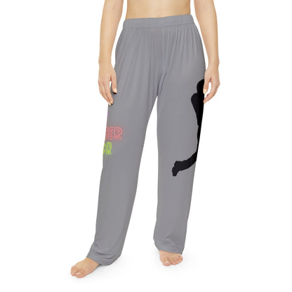 Women's Pajama Pants: Baseball Grey