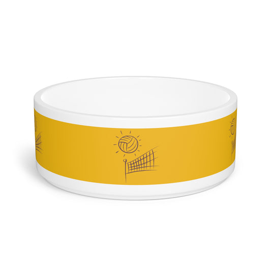 Pet Bowl: Volleyball Yellow