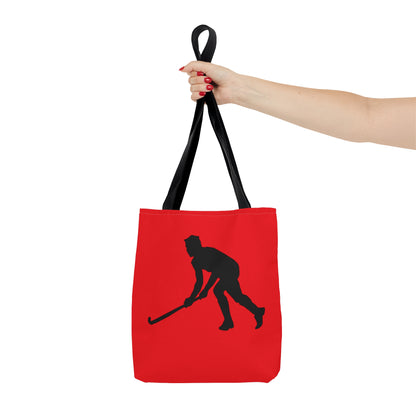 Tote Bag: Hockey Red