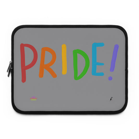 Laptop Sleeve: LGBTQ Pride Grey