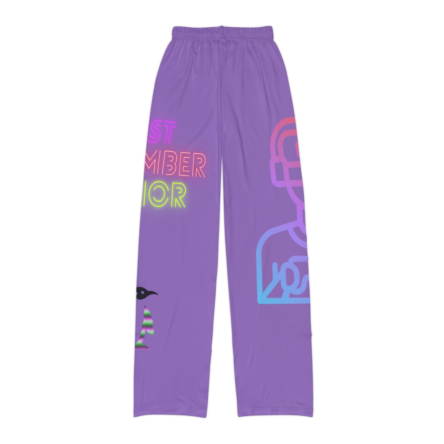 Kids Pajama Pants: Gaming Lite Purple