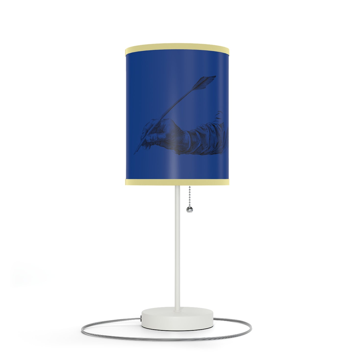 Lamp on a Stand, US|CA plug: Writing Dark Blue