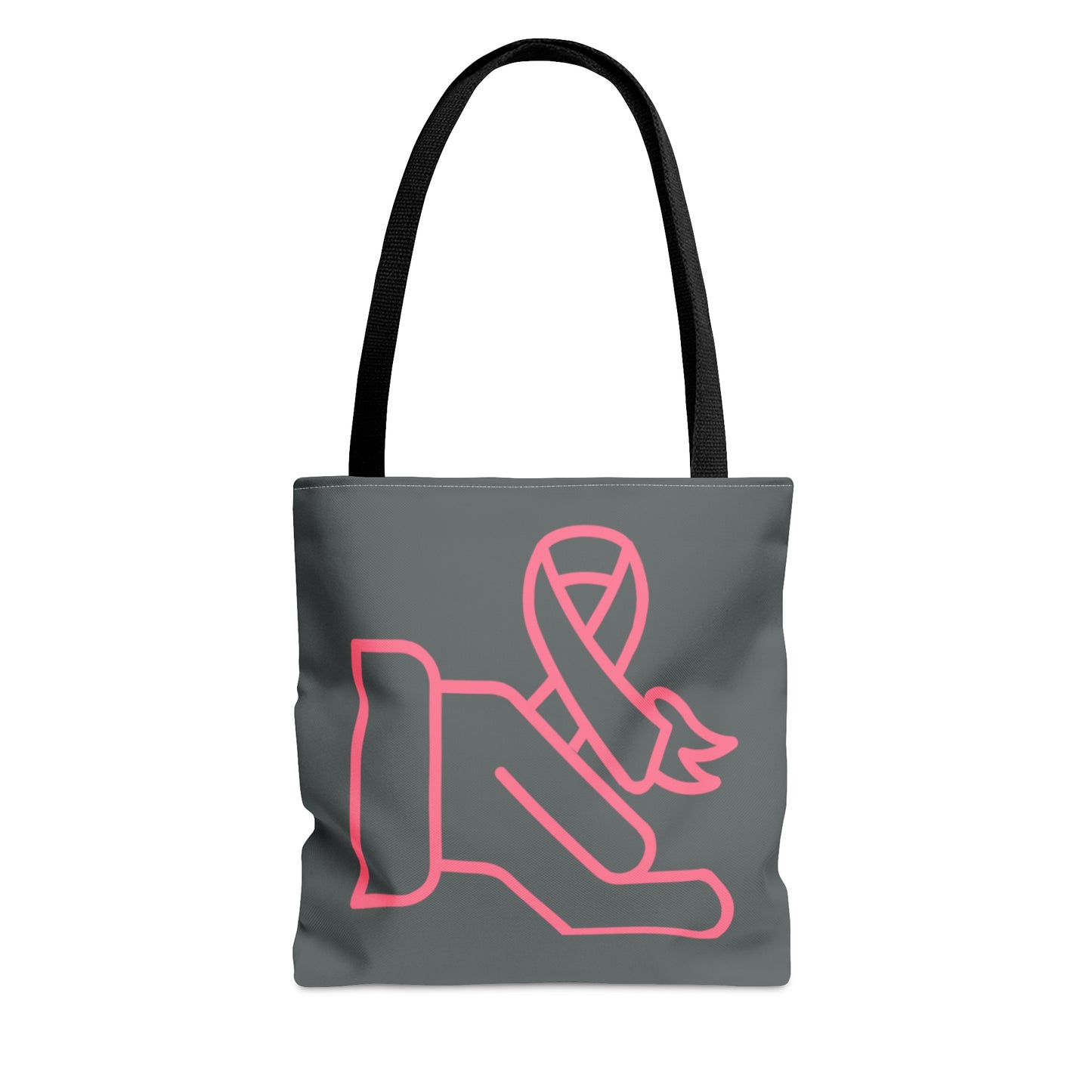 Tote Bag: Fight Cancer Dark Grey