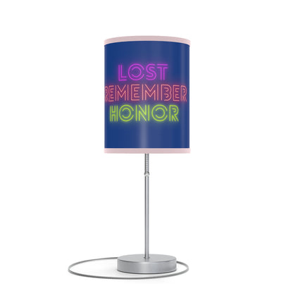 Lamp on a Stand, US|CA plug: Lost Remember Honor Dark Blue