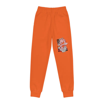 Youth Joggers: Dragons Orange