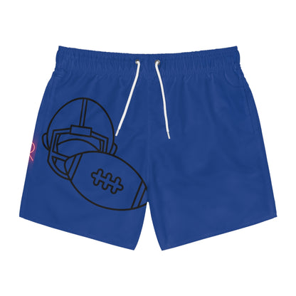 Swim Trunks: Football Dark Blue