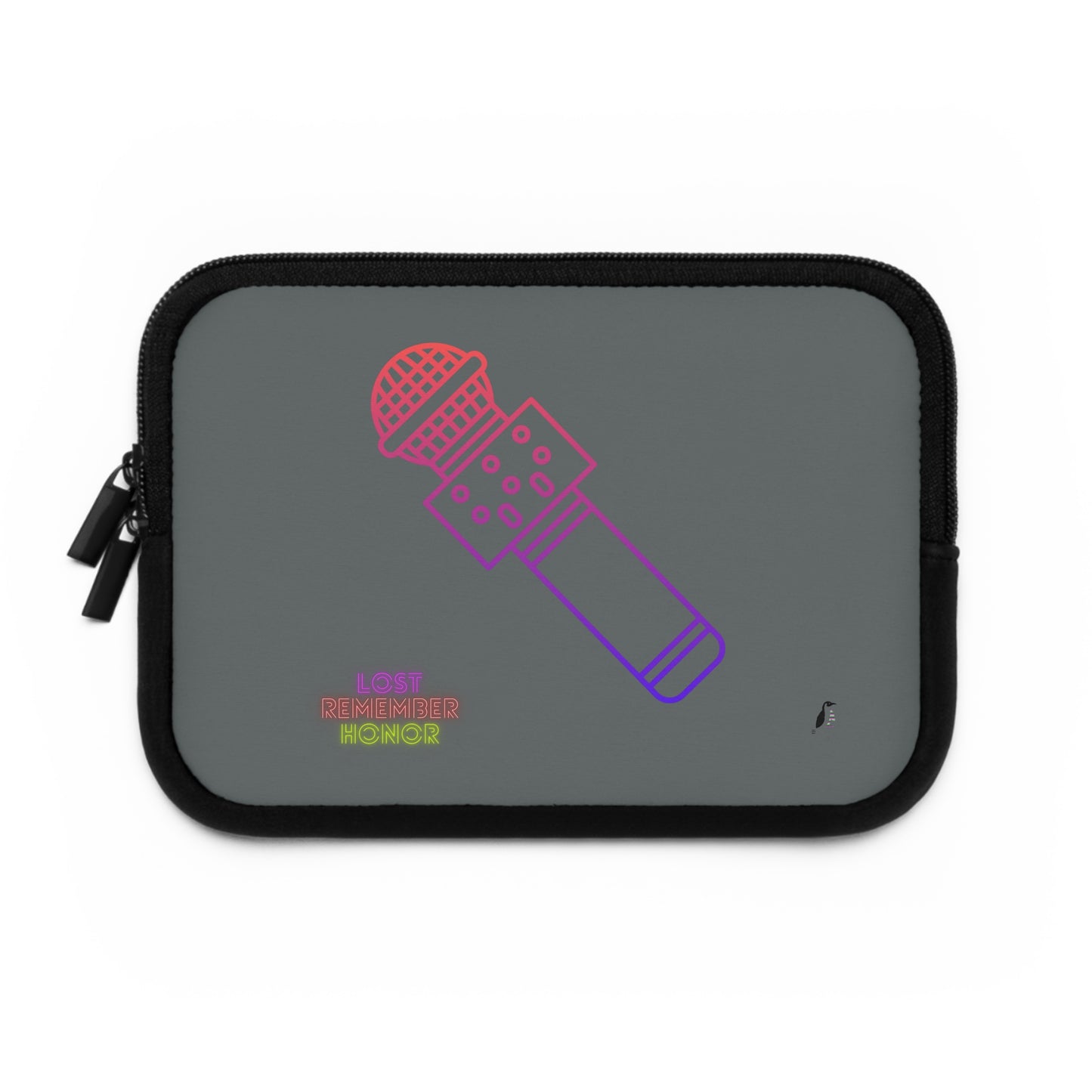 Laptop Sleeve: Music Dark Grey