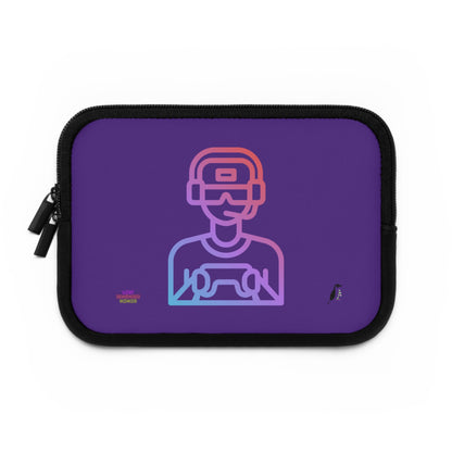 Laptop Sleeve: Gaming Purple