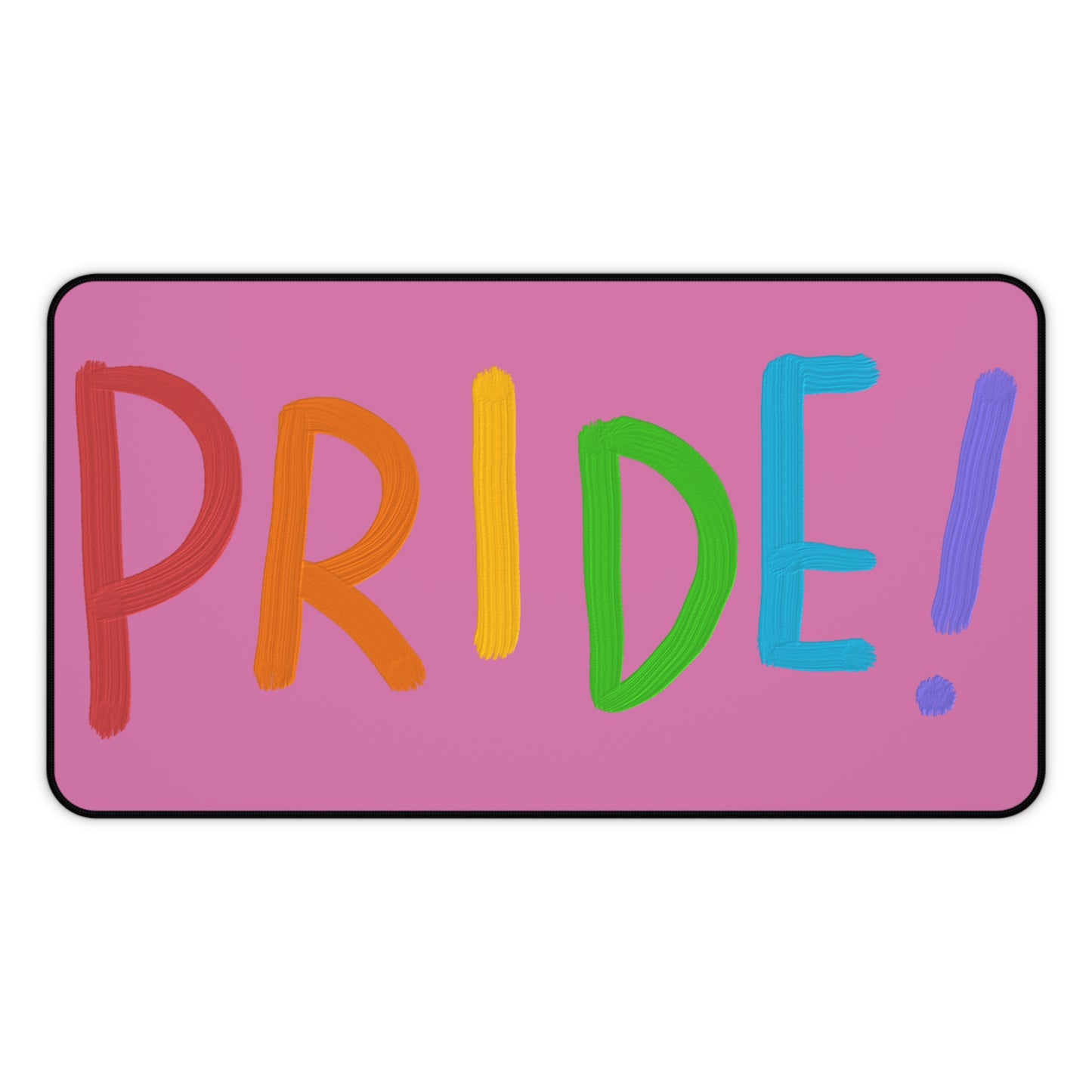 Desk Mat: LGBTQ Pride Lite Pink