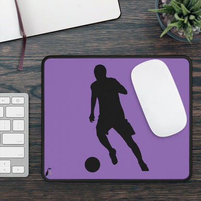 Gaming Mouse Pad: Soccer Lite Purple