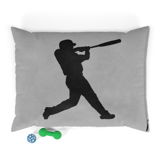 Pet Bed: Baseball Lite Grey