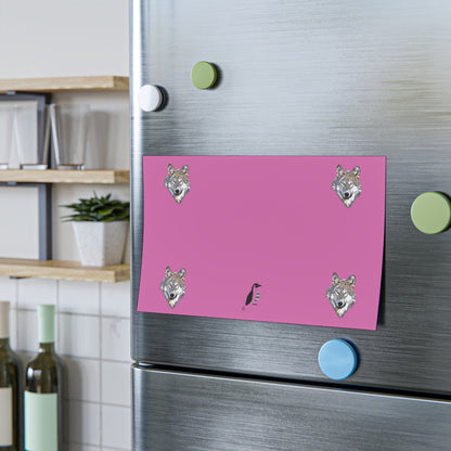 Post-it® Note Pads: Wolves Lite Pink