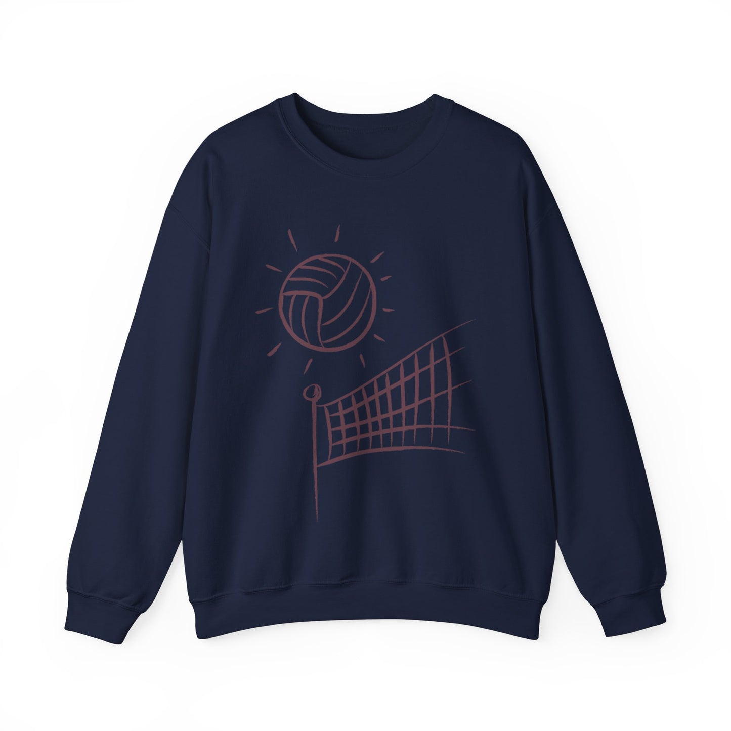 Unisex Heavy Blend™ Crewneck Sweatshirt: Volleyball #2