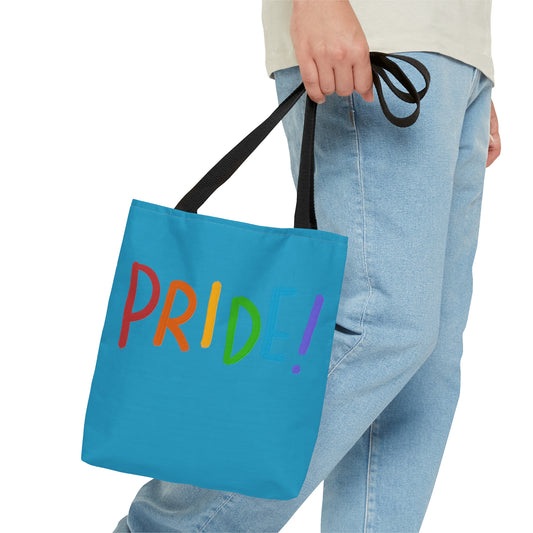 Tote Bag: LGBTQ Pride Turquoise