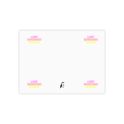 Post-it® Note Pads: Lost Remember Honor White