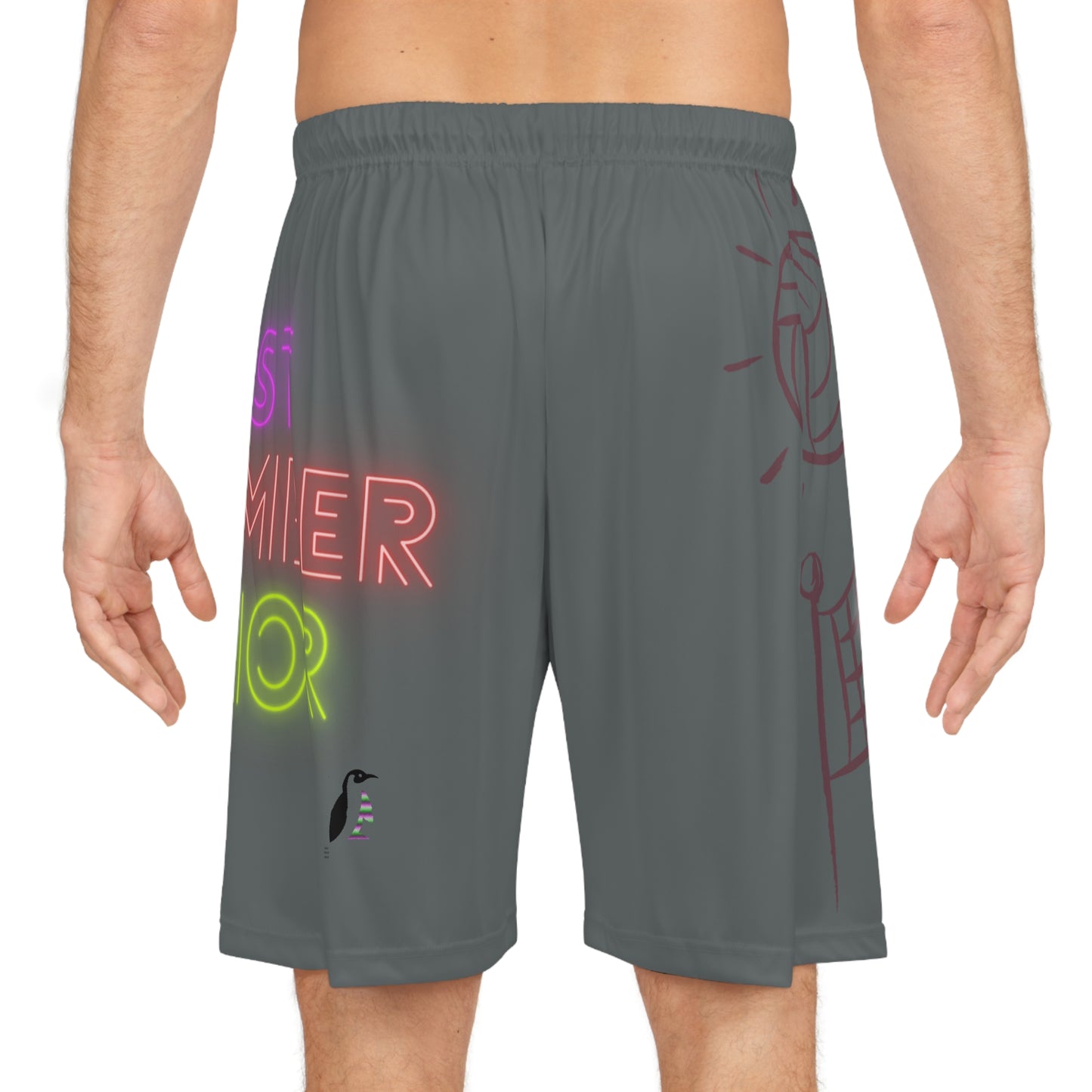 Basketball Shorts: Volleyball Dark Grey