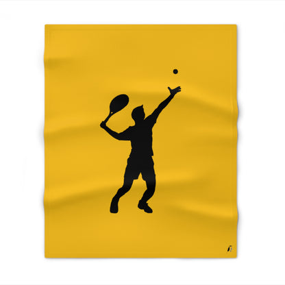 Throw Blanket: Tennis Yellow