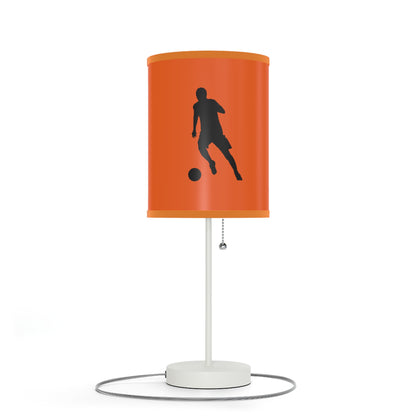 Lamp on a Stand, US|CA plug: Soccer Orange 