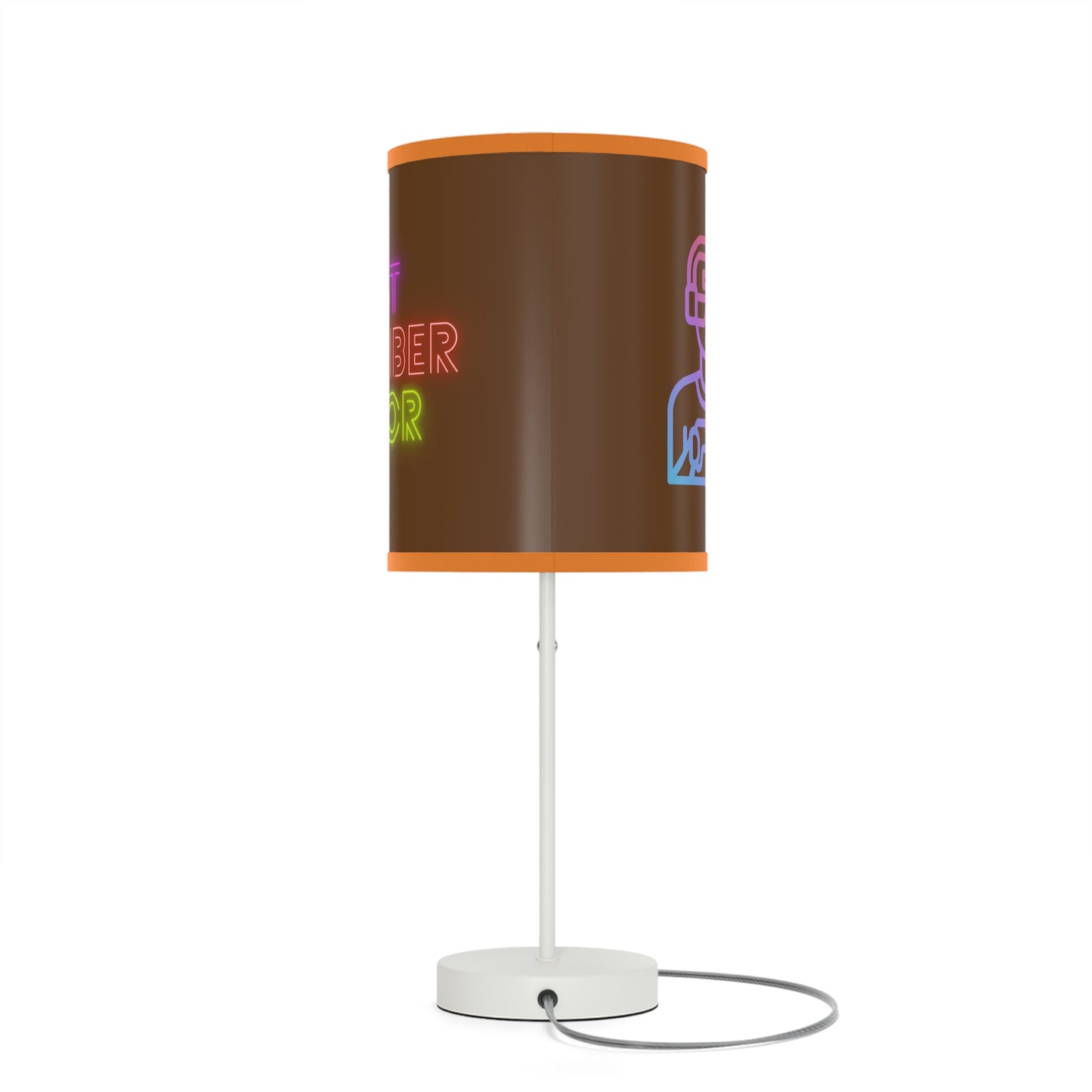 Lamp on a Stand, US|CA plug: Gaming Brown