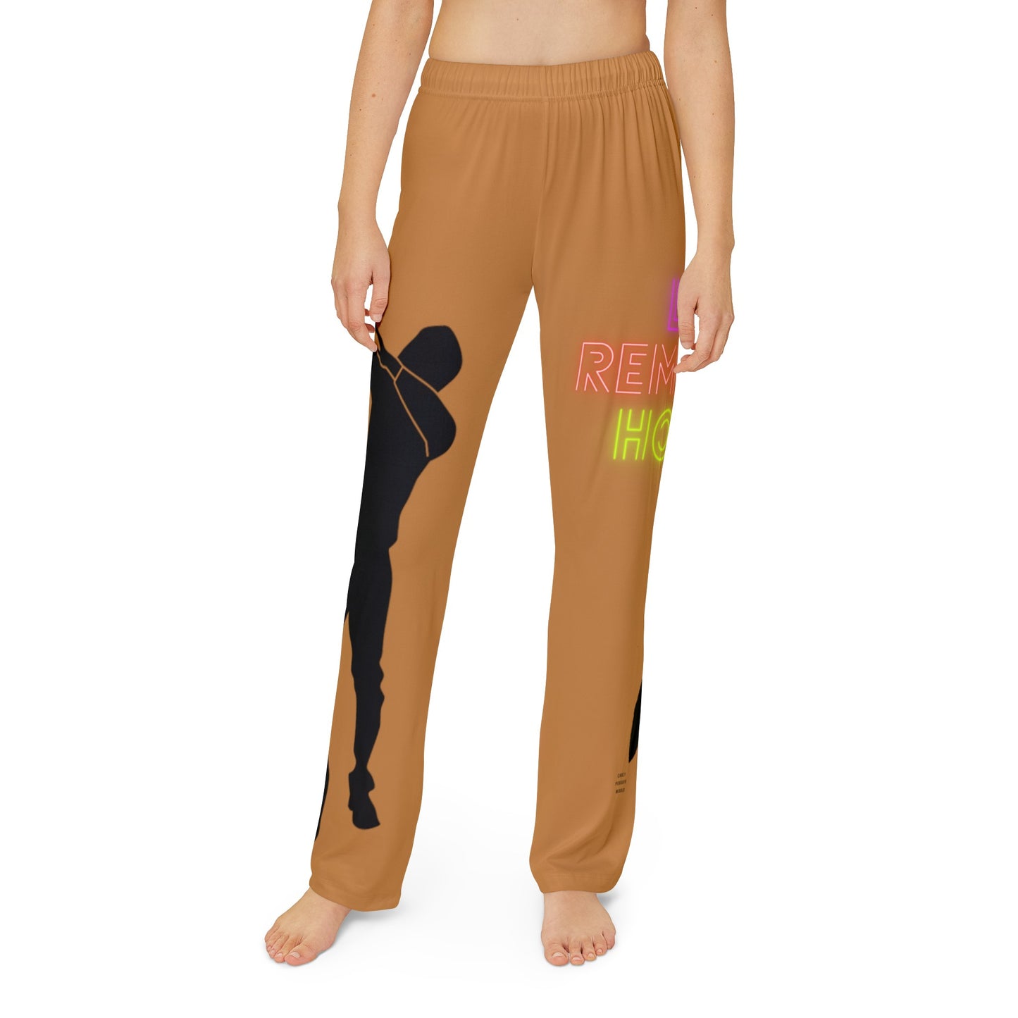 Kids Pajama Pants: Dance Lite Brown