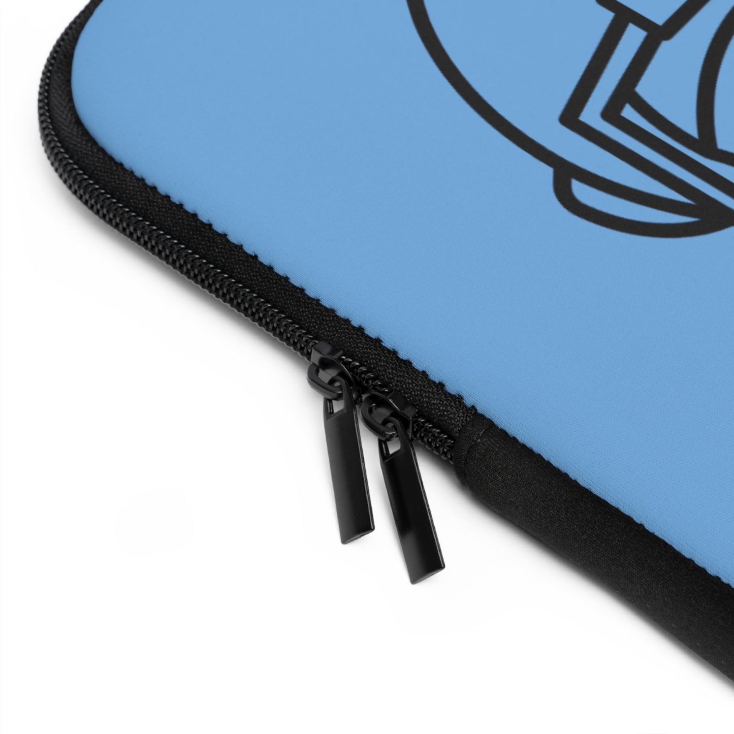 Laptop Sleeve: Football Lite Blue