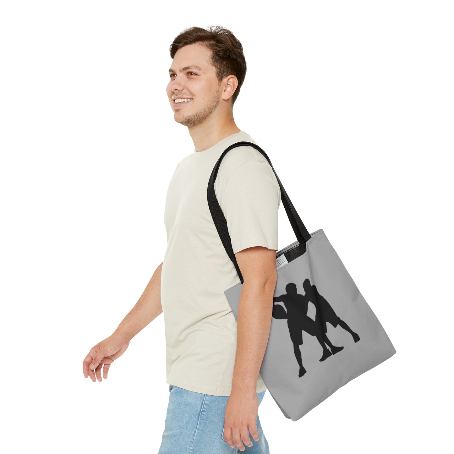 Tote Bag: Basketball Lite Grey