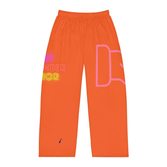 Men's Pajama Pants: Fight Cancer Orange