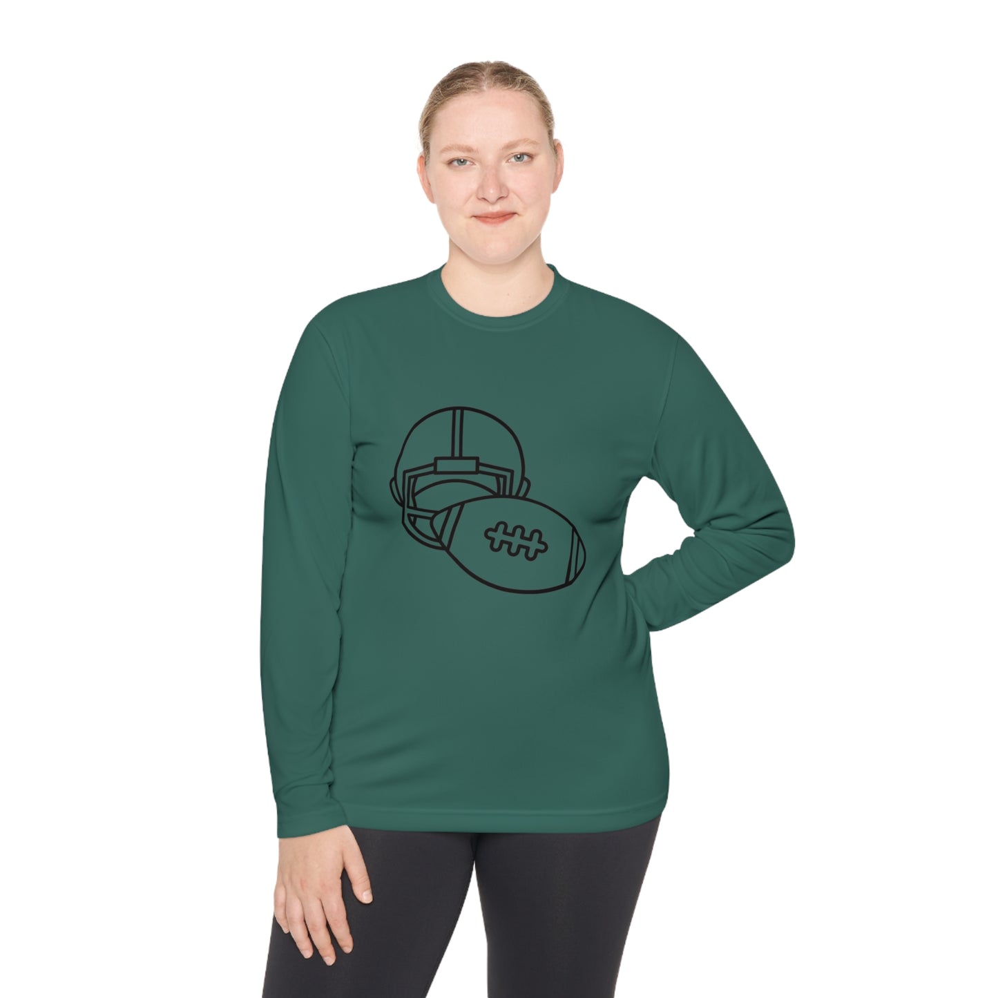 Lightweight Long Sleeve Tee: Football #2