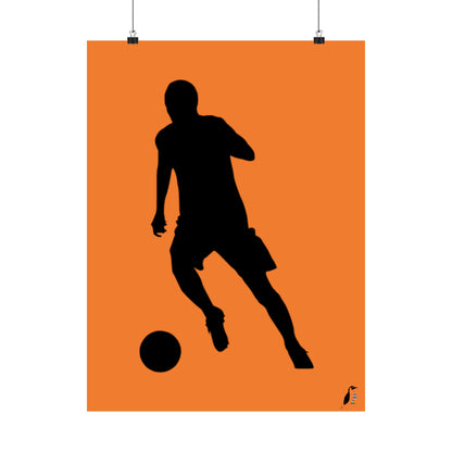 Premium Matte Vertical Posters: Soccer Crusta