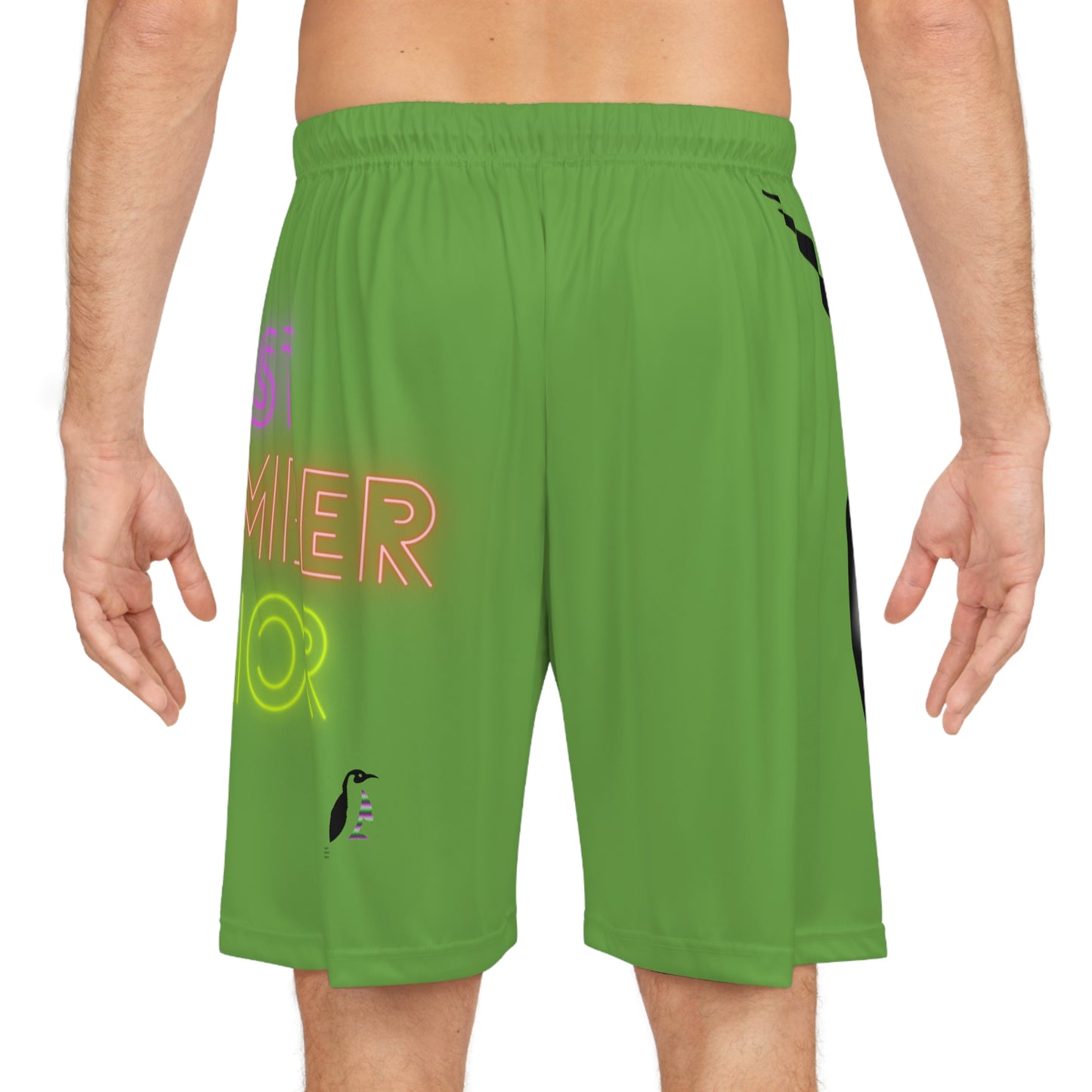 Basketball Shorts: Dance Green