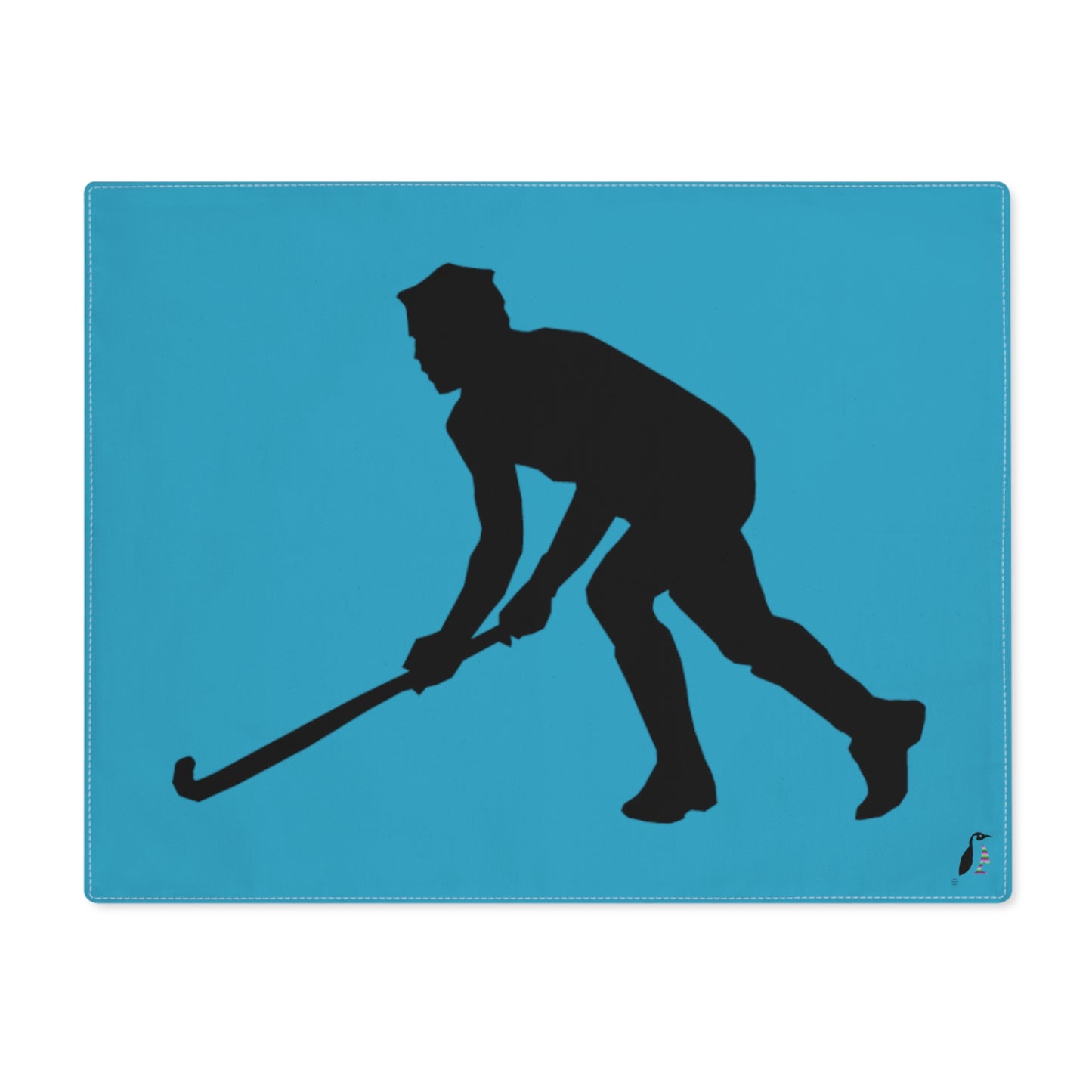 Placemat, 1pc: Hockey Turquoise