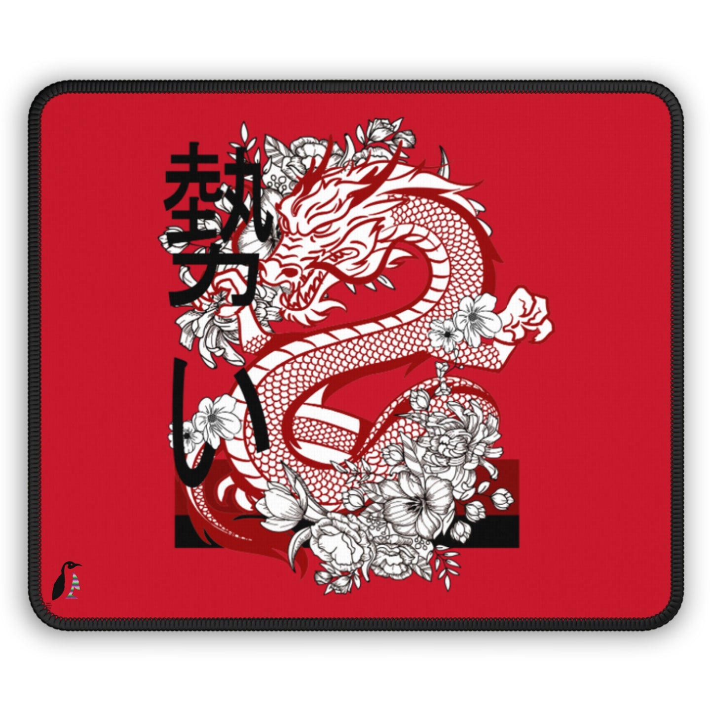 Gaming Mouse Pad: Dragons Dark Red