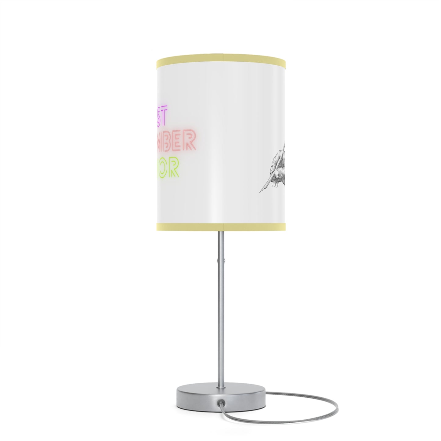 Lamp sa isang Stand, US|CA plug: Writing White 