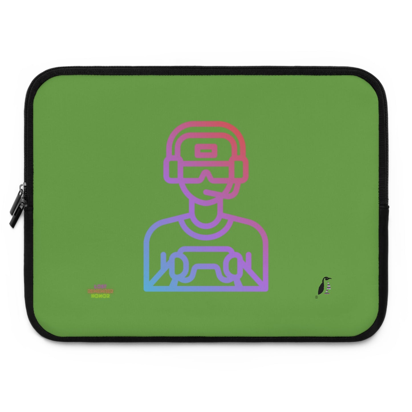 Laptop Sleeve: Gaming Green