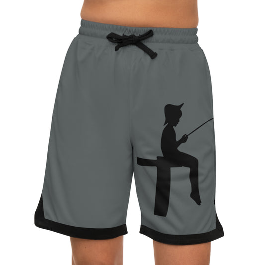 Basketball Rib Shorts: Fishing Dark Grey